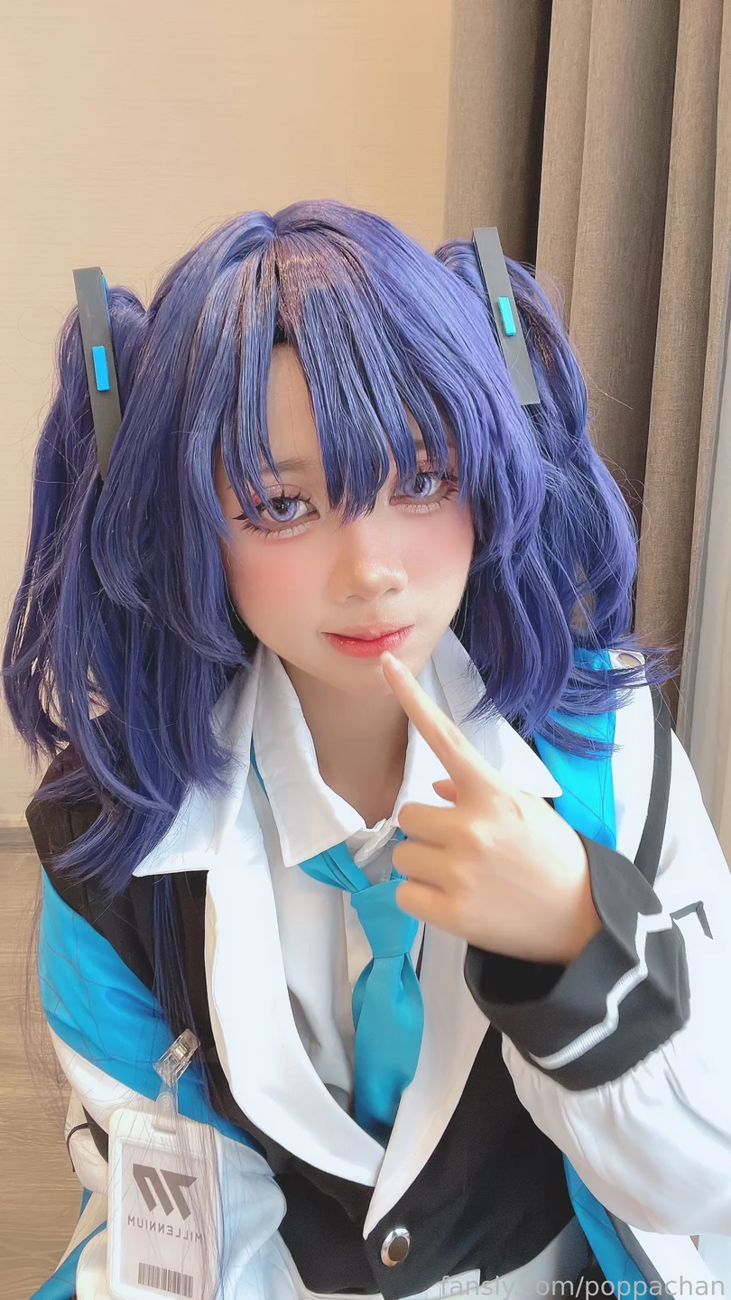 PoppaChan - Yuuka [70P-113MB] tg@simisebaisi 【丝足阁】006.webp